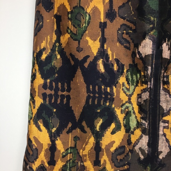 Hugo Boss Silk Patterned Mini Skirt - Picture 2 of 8